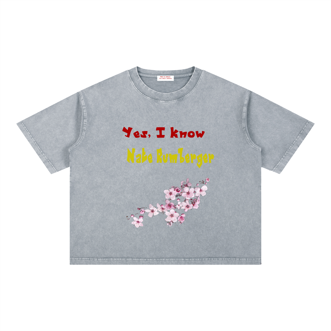 Nate Rumberger Fan shirt